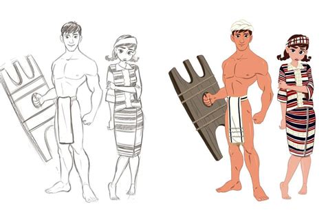 igorot bahag drawing|Artist Tor Sagud reintroduces Igorot culture via .